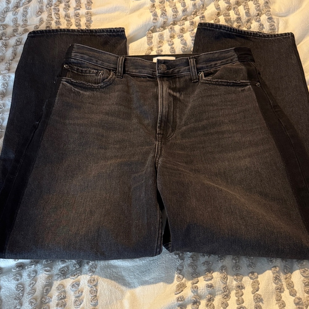 Pistola Women's Charcoal Barrel Leg Jeans